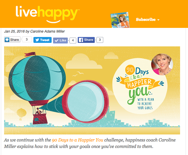 3 Steps to Keep the Goals You ve Set Live Happy Magazine